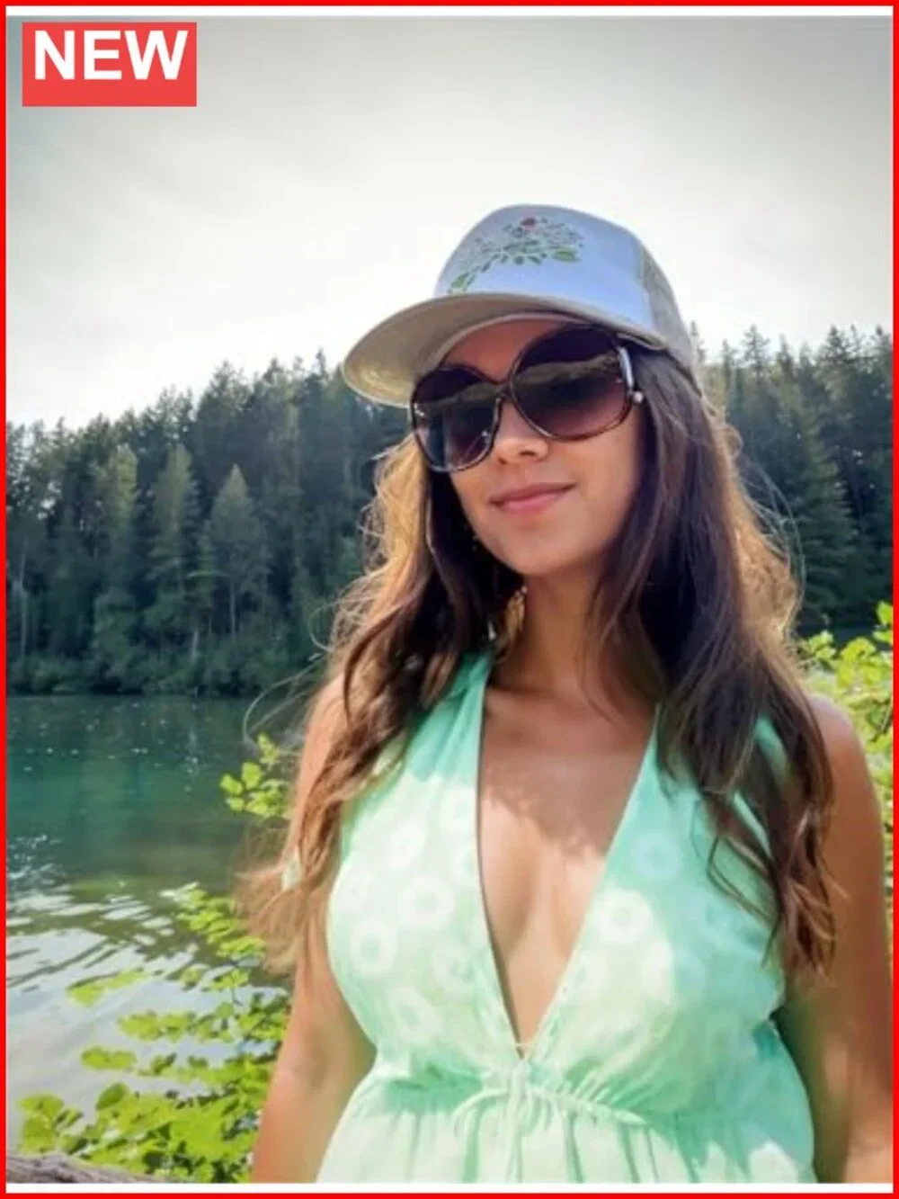 Oversized Jackie O Cat Eye Hybrid Sunglasses with UV Protection - Exquisite